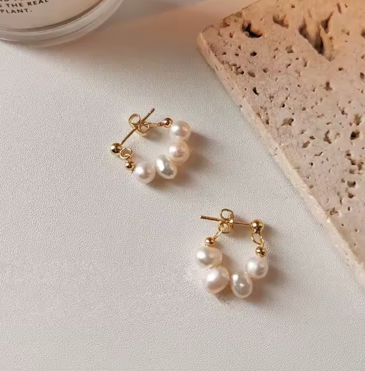 Freshwater Pearl Stud Earrings for Women