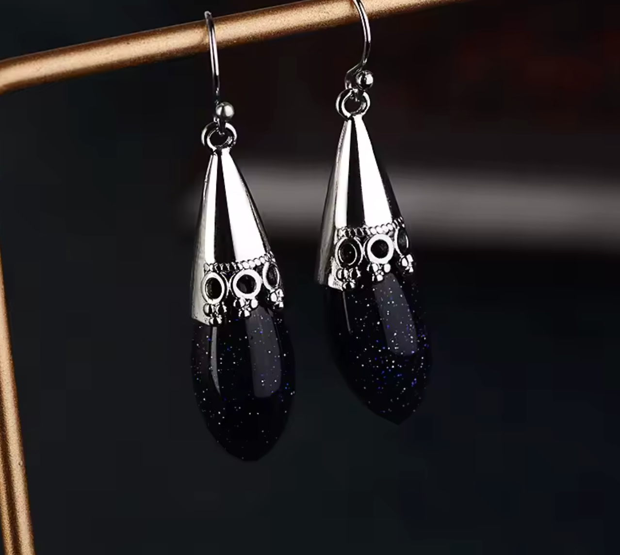 Lapis Lazuli Luxury Drop Earrings