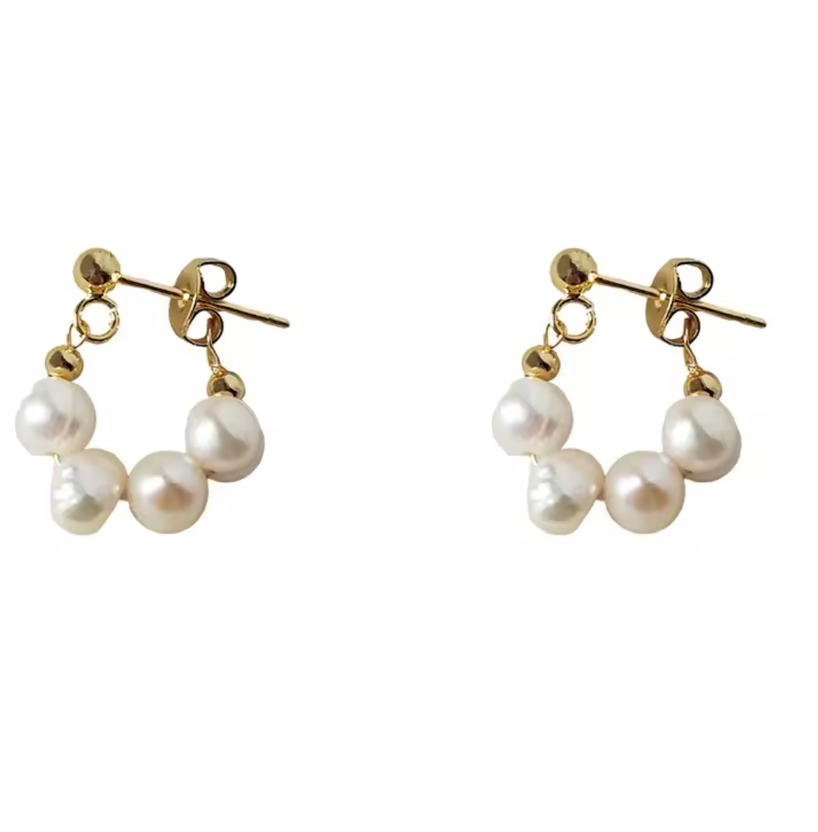 Freshwater Pearl Stud Earrings for Women